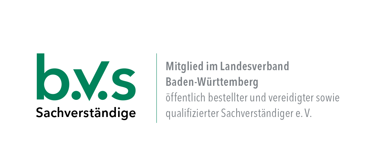 b.v.s BW Mitglied öffentlich bestellter und vereidigter sowie qualifizierter Sachverständiger e. V. 